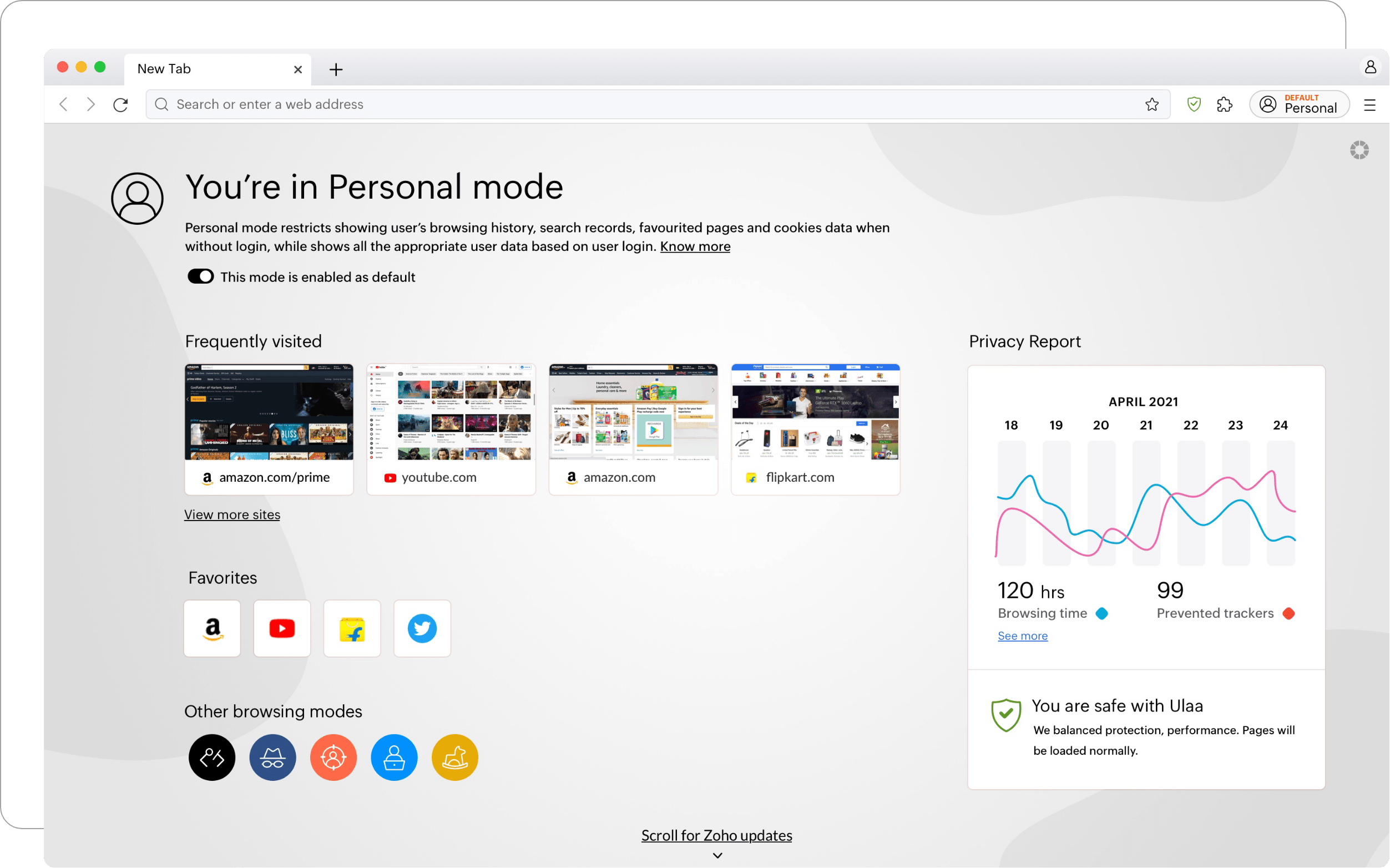 Personal Mode